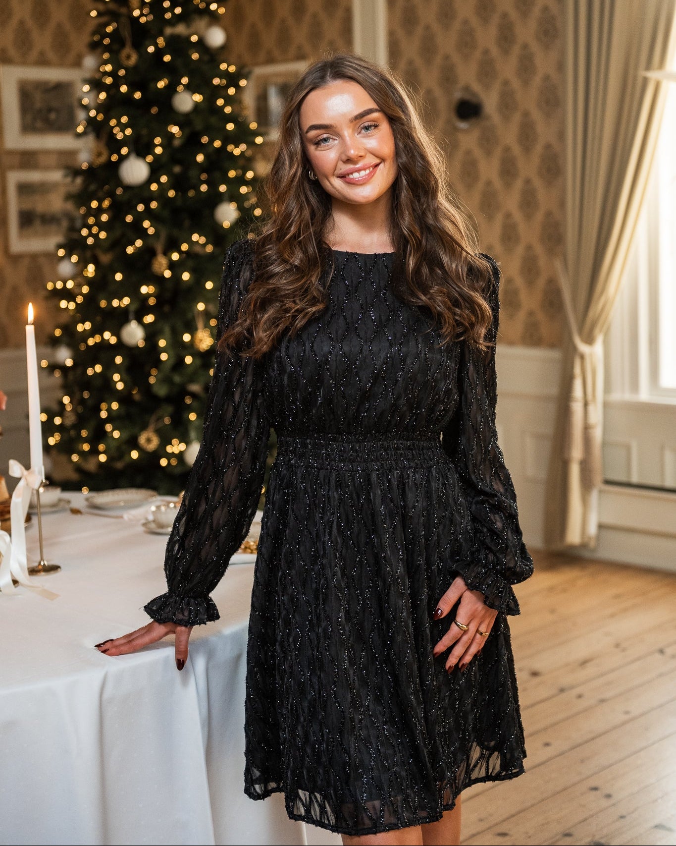 AWNOLITA Dress - Black